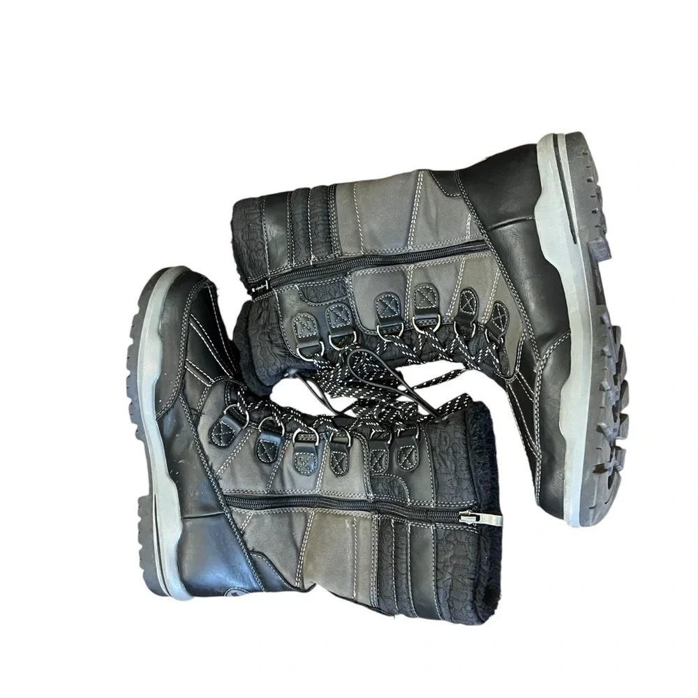 3M Aquatherm Black/Grey Thinsulate Boots - Picture 7 of 9